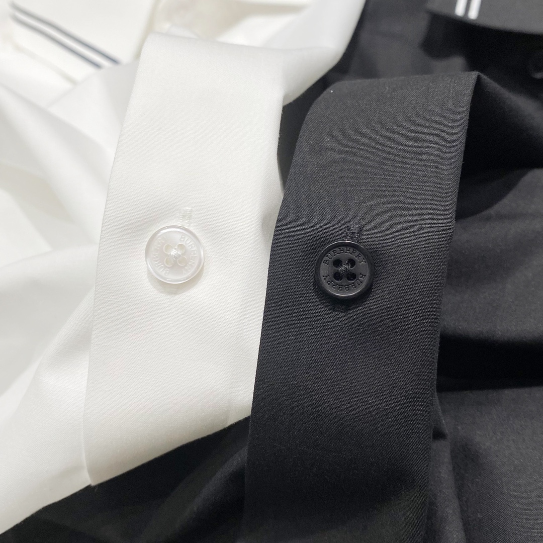 New White Cotton Silk Shirt: Latest Fashion for Autumn/Winter, Gender-Neutral Design, Comfortable and Stylish - 图片 9