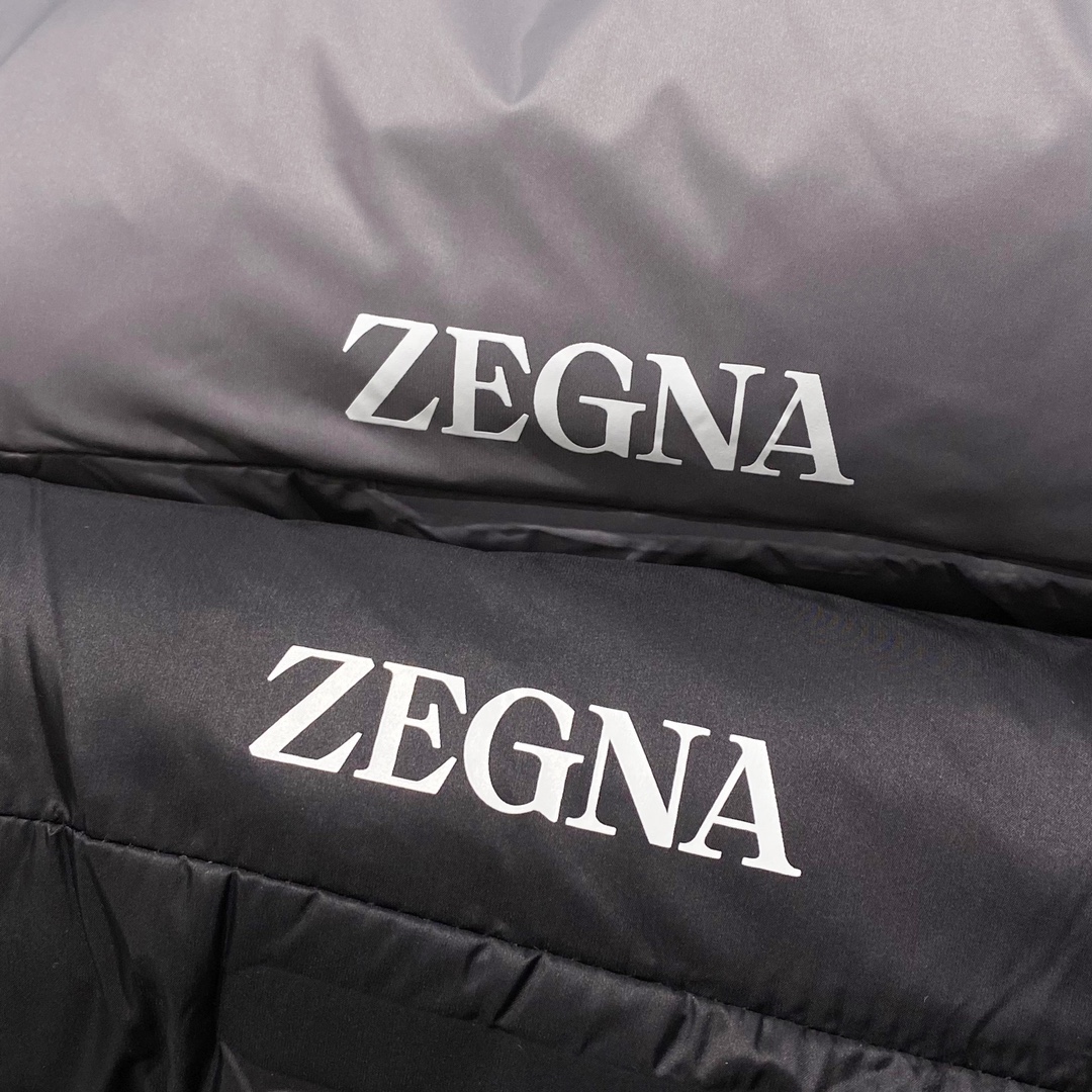 ZEGNA**2024秋冬家爆款男士商务休闲连帽羽绒服外套香港洋行渠道货纯正血统品质原厂代工出品24年F