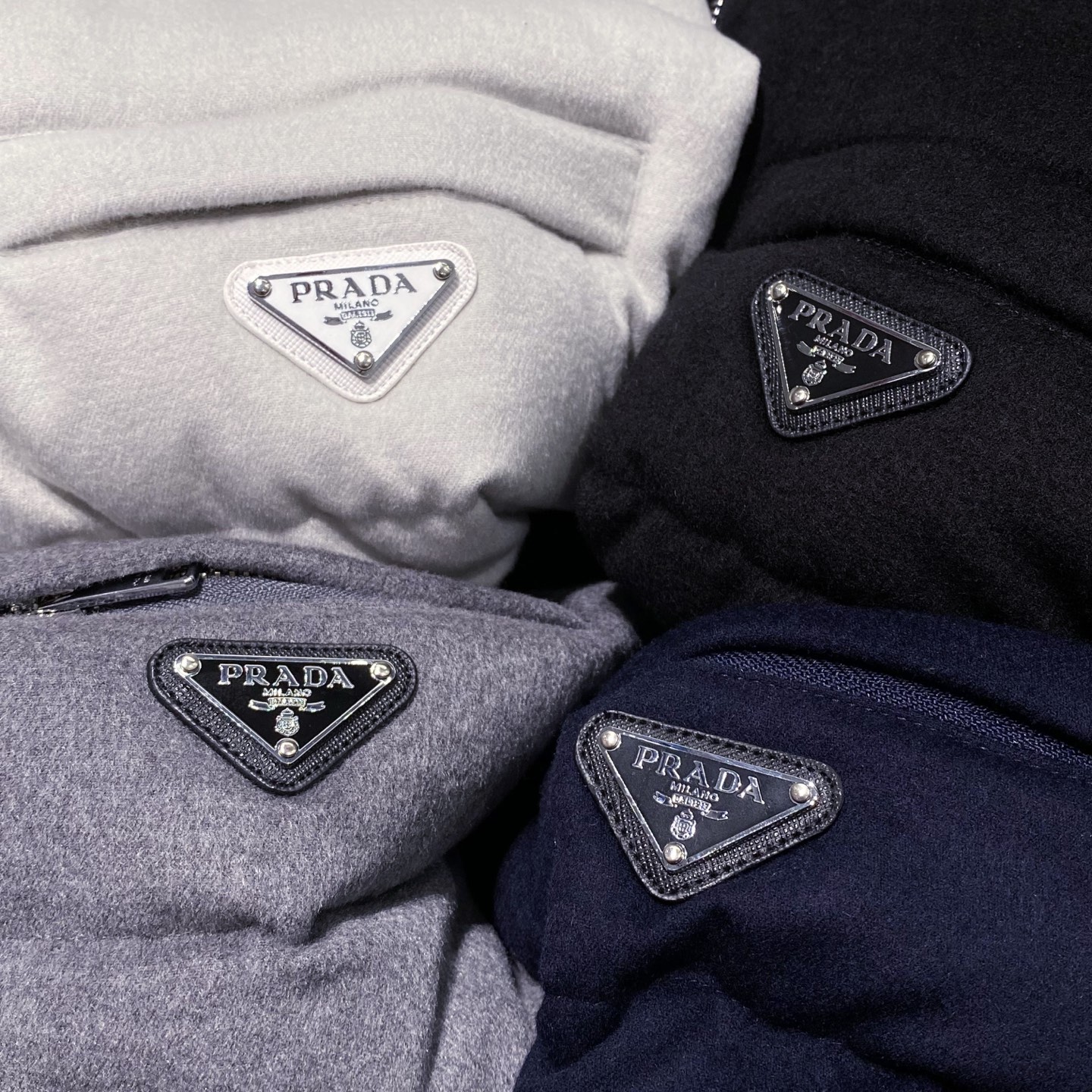 (新品)PA男士高端时装款商务休闲羊毛绒羽绒马甲，台湾易比贸易商行货，25年F/W秋冬新品，意大利原厂出