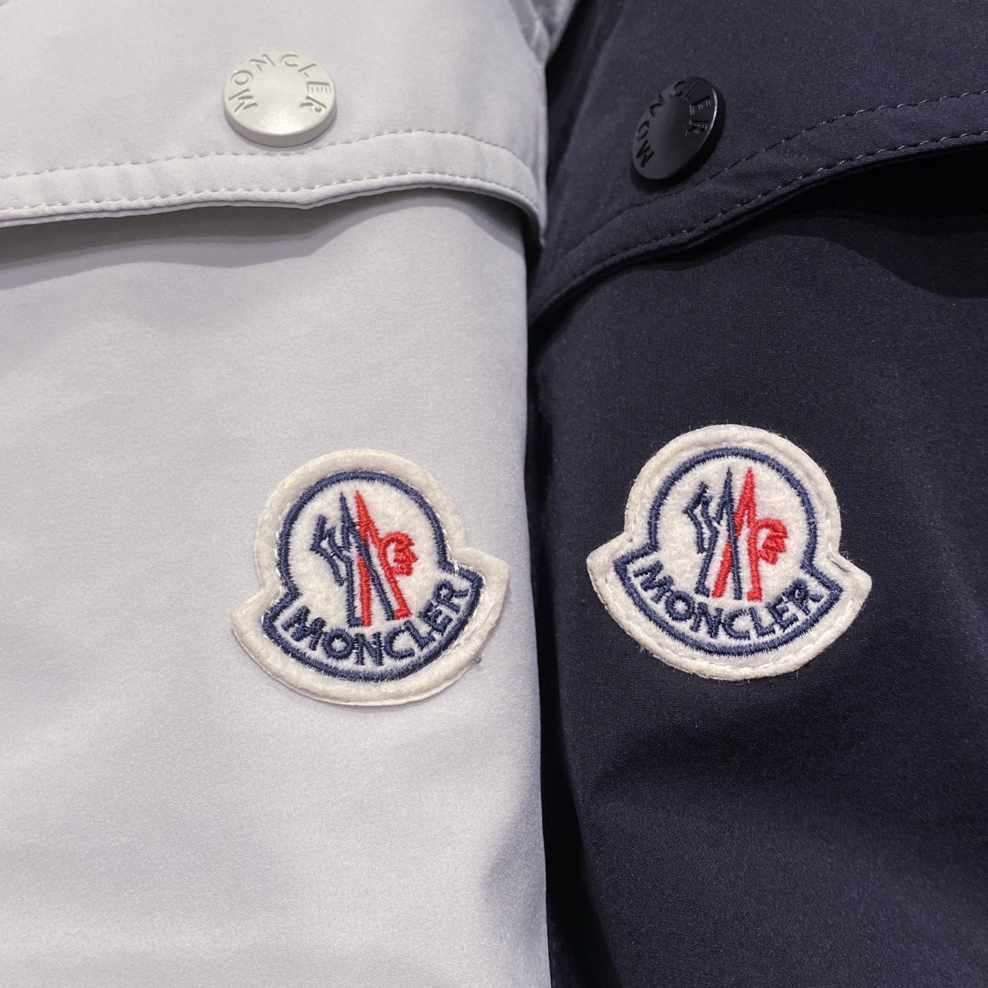 新品)江苏代工厂渠道！LL法蒙MON羽皇家25年秋冬新90欧标白鹅绒男士立领双面穿轻薄羽绒服外套Mon羽