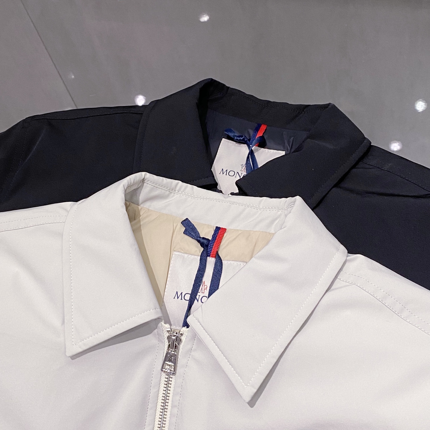 新品)江苏代工厂渠道！LL法蒙MON羽皇家25年秋冬新90欧标白鹅绒男士立领双面穿轻薄羽绒服外套Mon羽