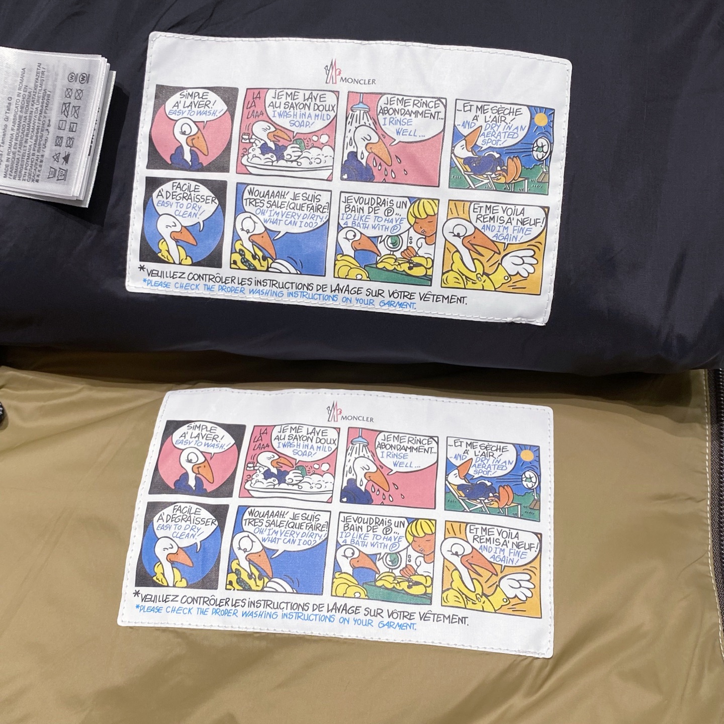 贸易公司渠道货.2025秋冬新款Mon*ler 男士户外滑雪系列压胶滑雪服羽绒服外套.彰显造型气质.休闲