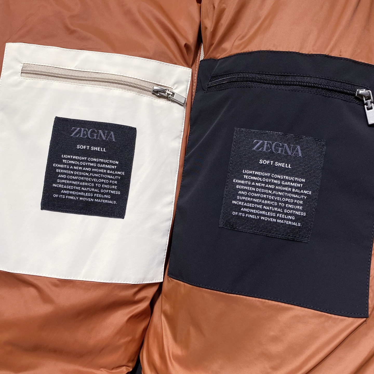 新品)Zegna/杰尼亚 羊毛连帽羽绒服保暖雪地防寒羽绒外套FW2025新款羊毛绒羽绒服，叠层尼龙羽绒，