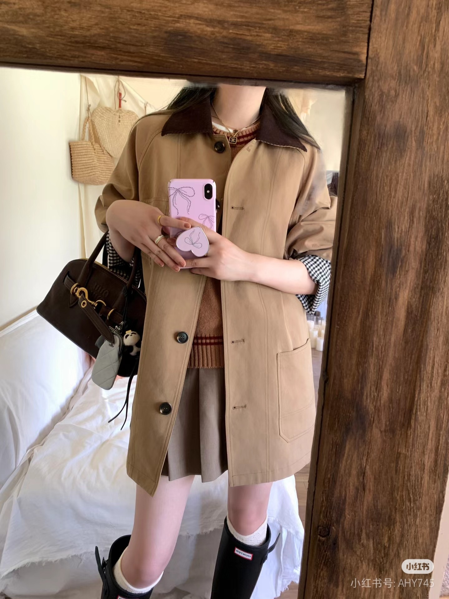 Miu Miu Miaojia 5bb169 premium bowling bag