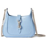 Gucci Handbags Crossbody & Shoulder Bags Blue Gold Patent Leather Fashion Mini
