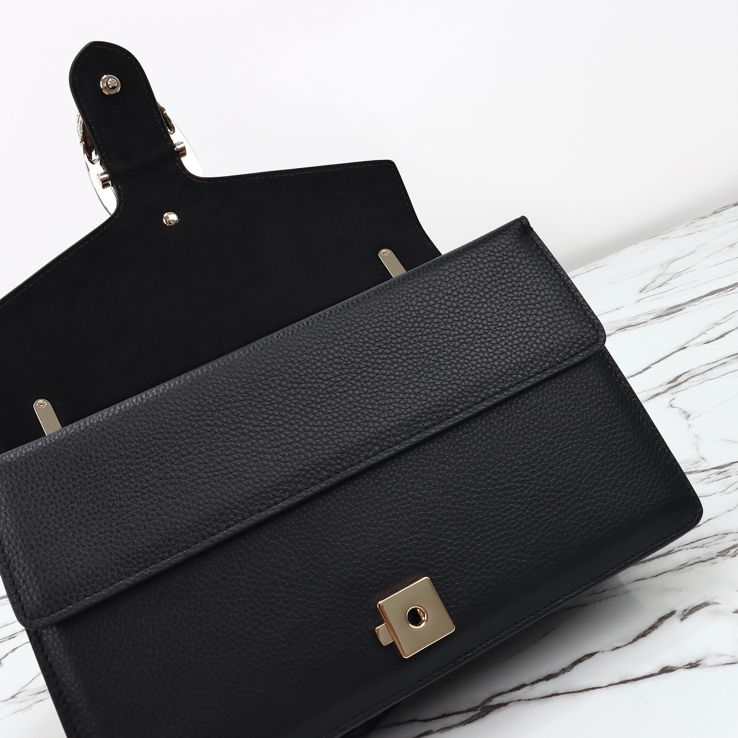 Gucci Dionysus Leather Shoulder Bag, Black, 28 cm 9 i1749579559462 1618 0 8