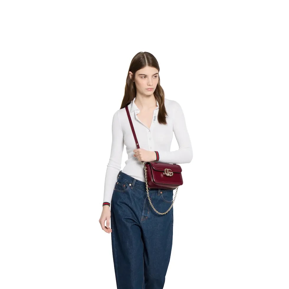 🔷批1525🔷专柜品质，原厂皮，款号826761红皮🌟🌟🌟尺寸：宽21.5x高14x侧宽9。📢📢📢现货出货！ - 图片 5