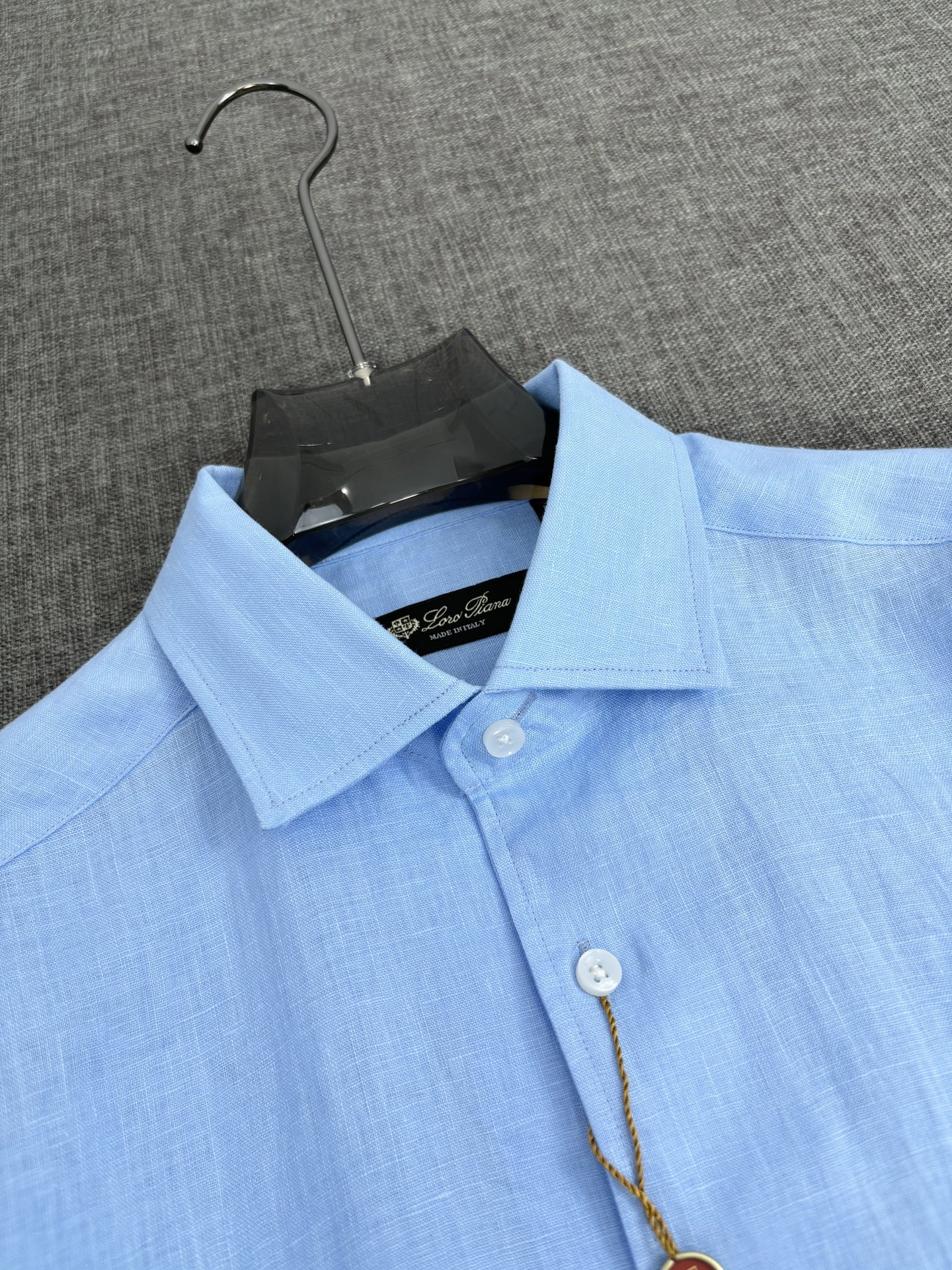 经典2026再次补单补单出货，齐色齐码！L新款，亚麻长袖衬衫，上身舒适柔软透气有型。 秋季男士必备款衬衫