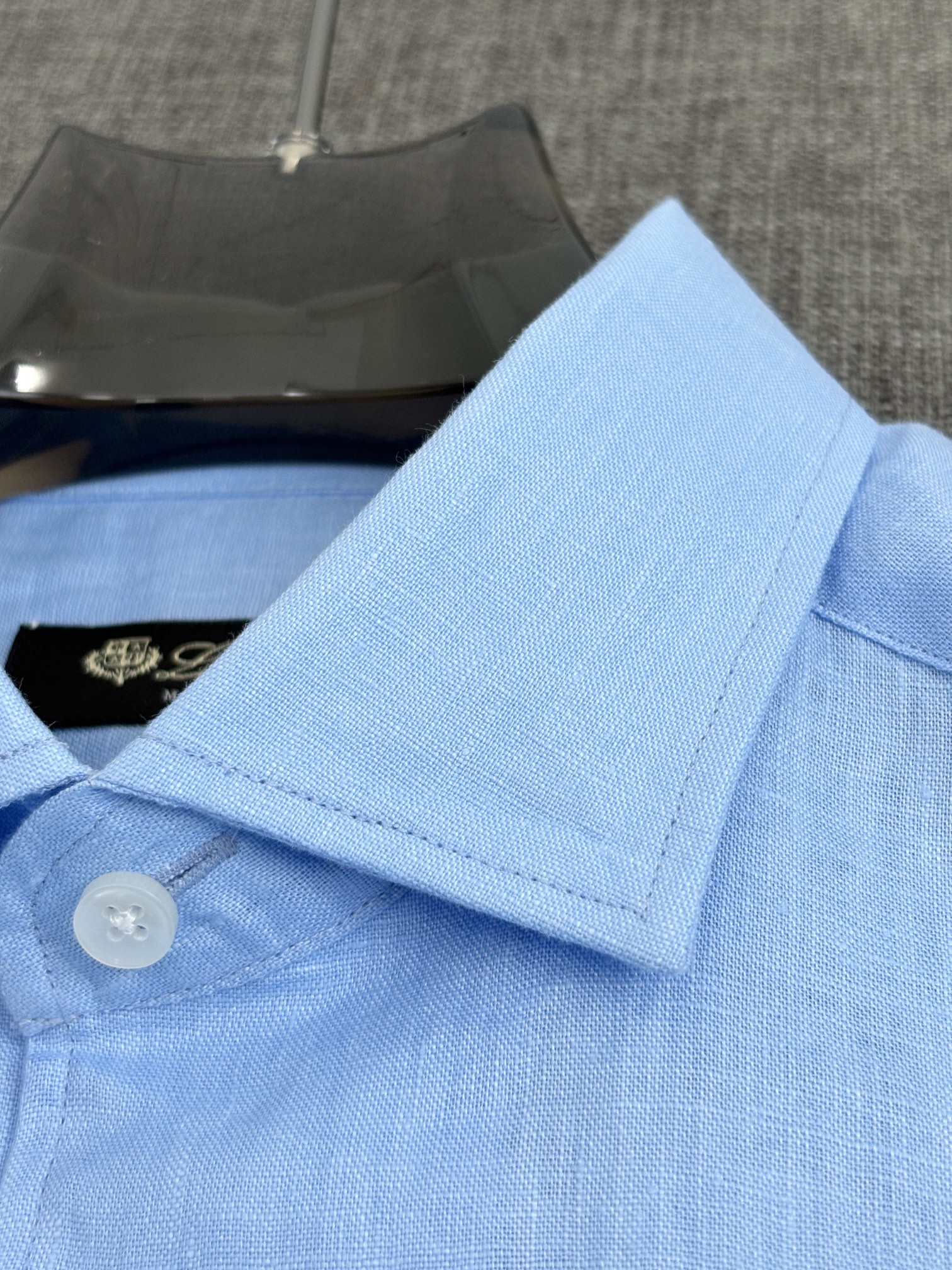 经典2026再次补单补单出货，齐色齐码！L新款，亚麻长袖衬衫，上身舒适柔软透气有型。 秋季男士必备款衬衫