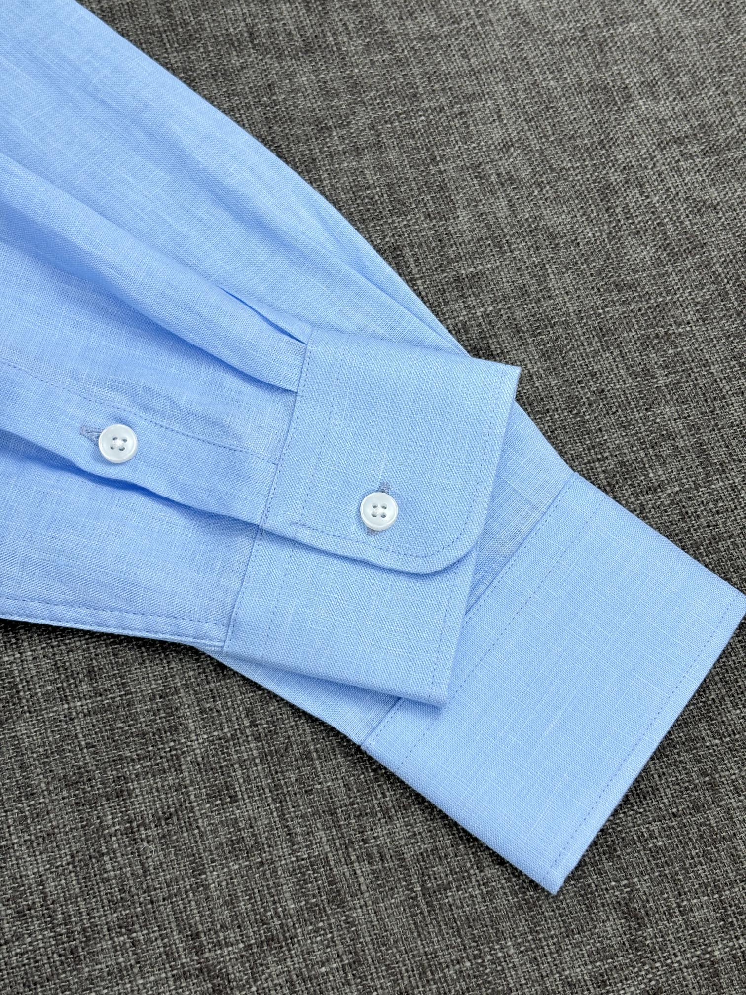 经典2026再次补单补单出货，齐色齐码！L新款，亚麻长袖衬衫，上身舒适柔软透气有型。 秋季男士必备款衬衫