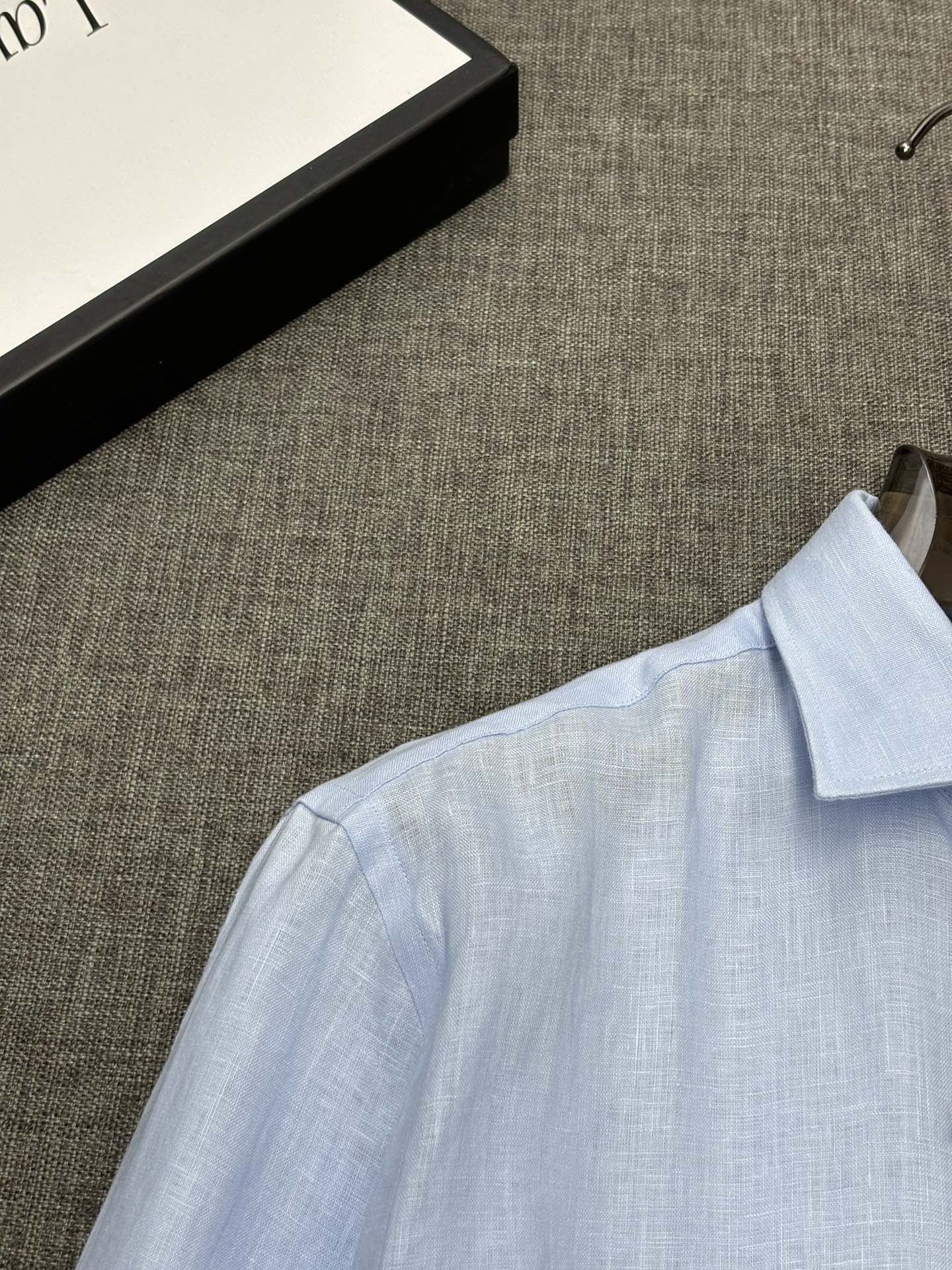 2026全网颜色最全的亚麻多色衬衫，九色入荷！！！杰尼亚官网1-1款100%纯亚麻衬衫，新鲜出炉，原色原