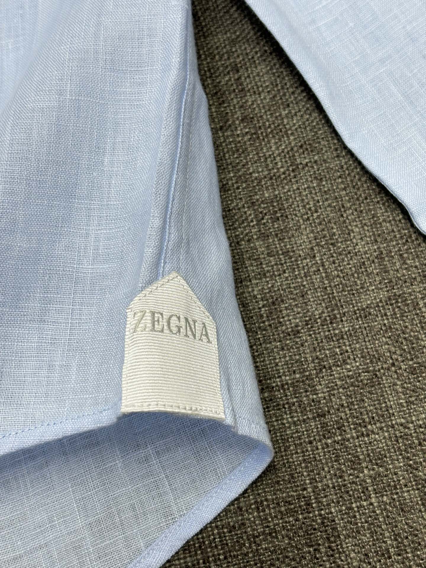 2026全网颜色最全的亚麻多色衬衫，九色入荷！！！杰尼亚官网1-1款100%纯亚麻衬衫，新鲜出炉，原色原