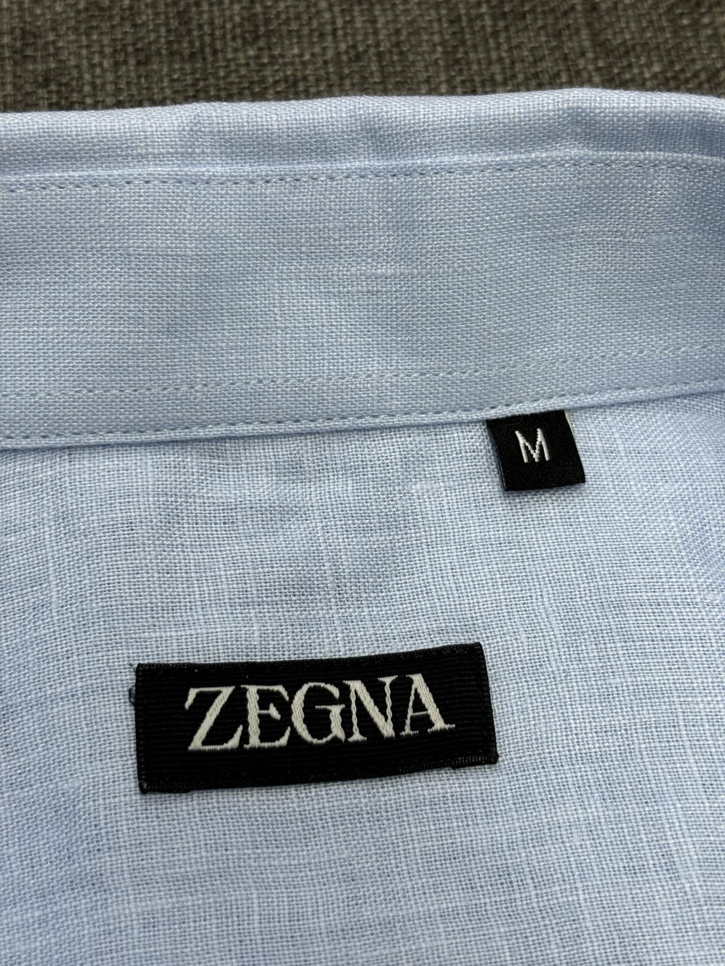 2026全网颜色最全的亚麻多色衬衫，九色入荷！！！杰尼亚官网1-1款100%纯亚麻衬衫，新鲜出炉，原色原