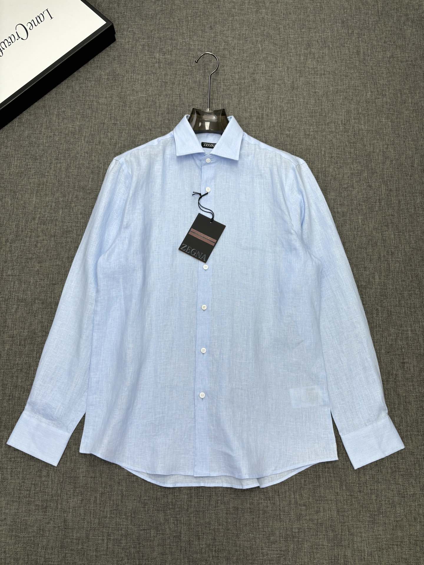 2026全网颜色最全的亚麻多色衬衫，九色入荷！！！杰尼亚官网1-1款100%纯亚麻衬衫，新鲜出炉，原色原