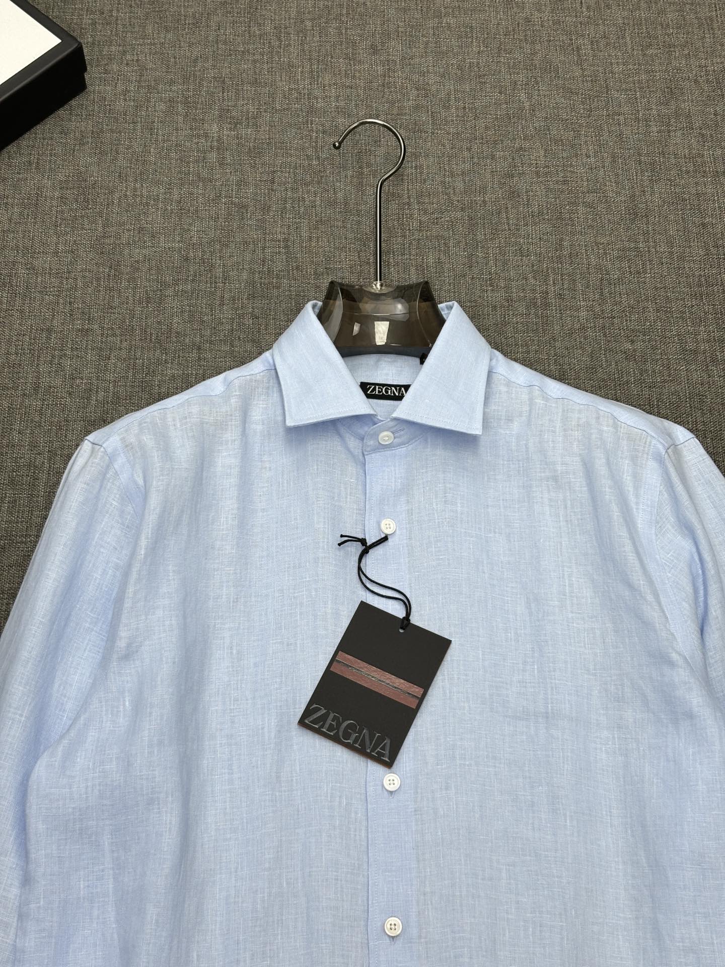 2026全网颜色最全的亚麻多色衬衫，九色入荷！！！杰尼亚官网1-1款100%纯亚麻衬衫，新鲜出炉，原色原