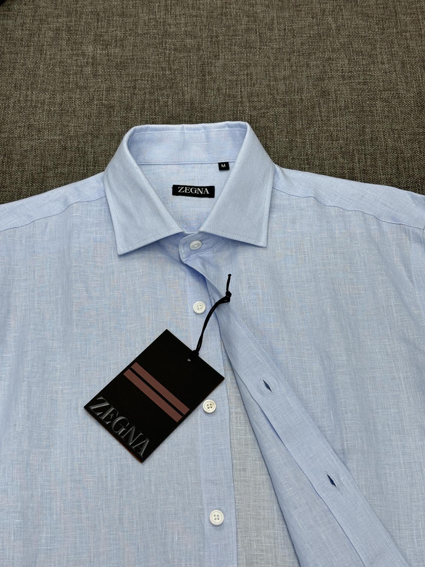 2026全网颜色最全的亚麻多色衬衫，九色入荷！！！杰尼亚官网1-1款100%纯亚麻衬衫，新鲜出炉，原色原