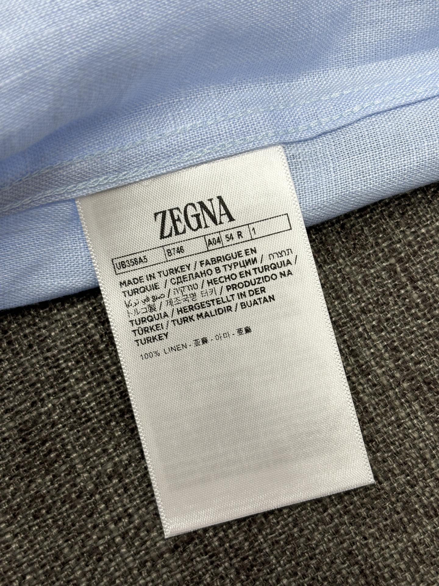 2026全网颜色最全的亚麻多色衬衫，九色入荷！！！杰尼亚官网1-1款100%纯亚麻衬衫，新鲜出炉，原色原