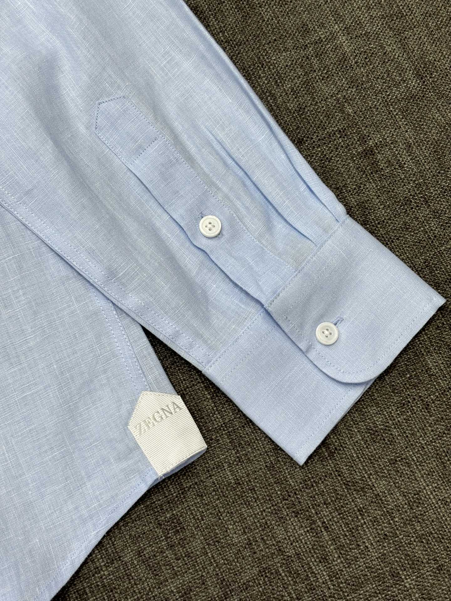 2026全网颜色最全的亚麻多色衬衫，九色入荷！！！杰尼亚官网1-1款100%纯亚麻衬衫，新鲜出炉，原色原