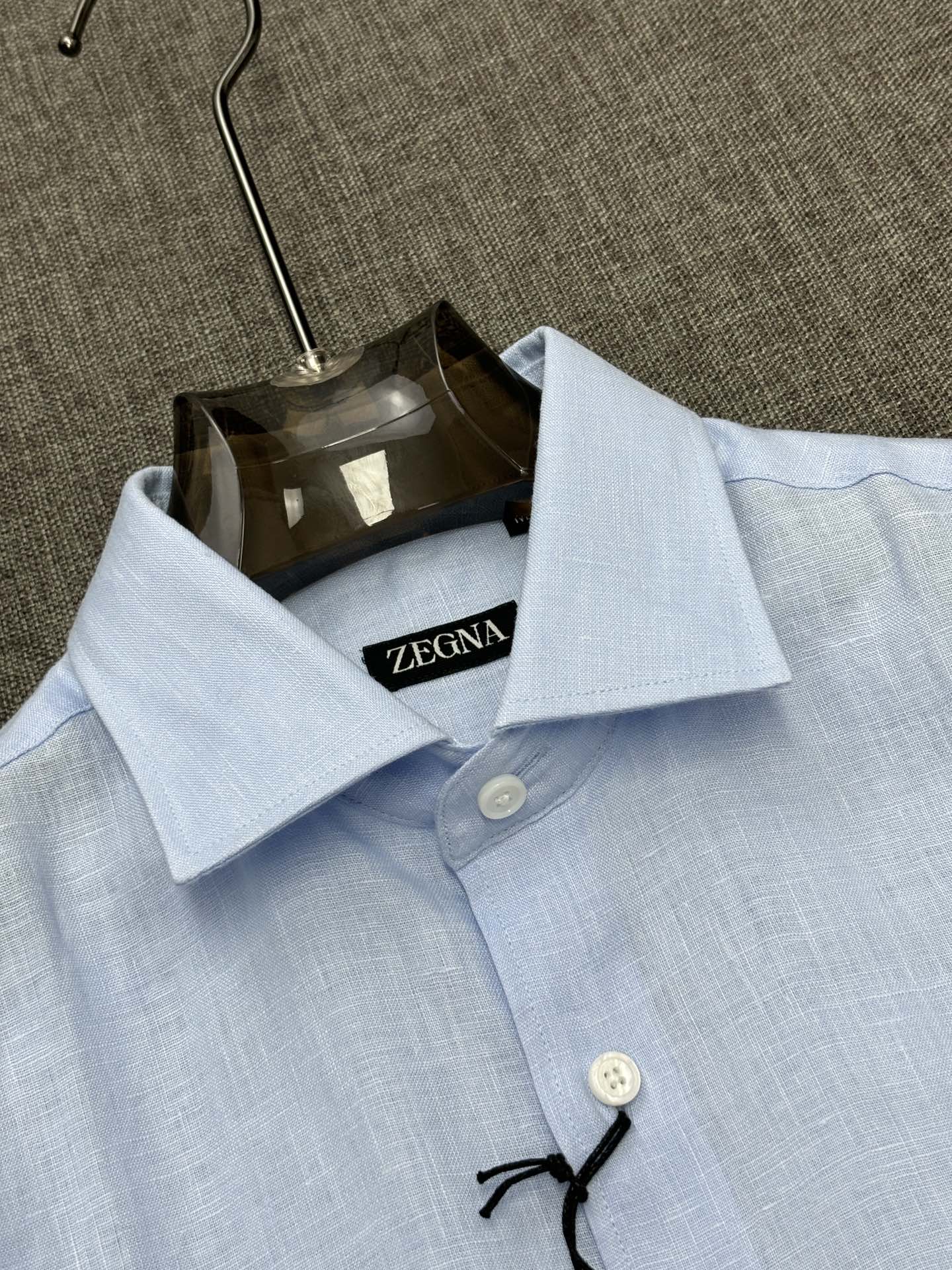 2026全网颜色最全的亚麻多色衬衫，九色入荷！！！杰尼亚官网1-1款100%纯亚麻衬衫，新鲜出炉，原色原