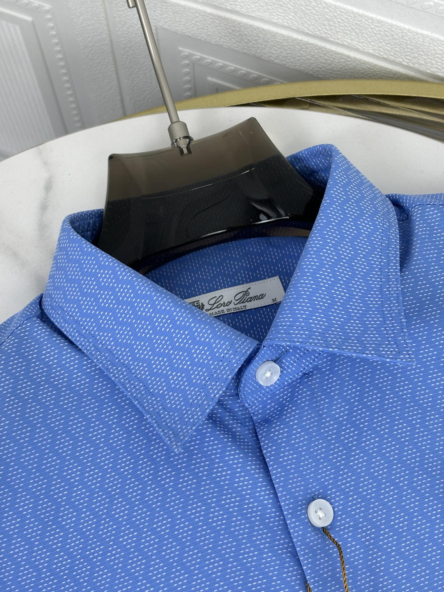 lP🆕诺悠翩雅  经典系列来了！追求卓越高品质者首推珍藏级色织羊毛混纺面料长袖衬衫，色织图案属于颜值满分