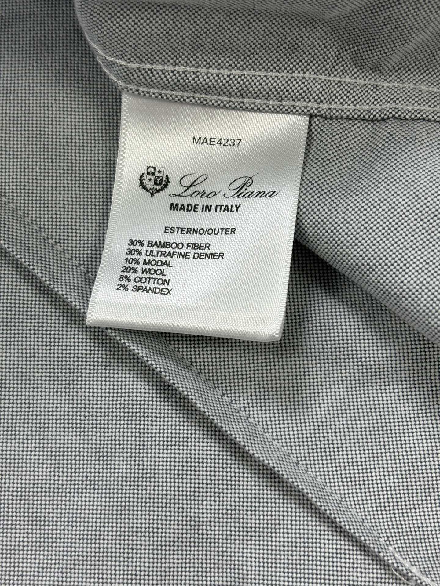 【客供定制定染加厚磨毛质感加厚冬季衬衫】Loro Piana,老钱风,秋冬推出商务系列,溢达纺织有限公司的面料,非常高级 【客供定制定染加厚磨毛质感加厚冬季衬衫】Loro Piana,老钱风,秋冬推出商务系列,溢达纺织有限公司的面料,非常高级
