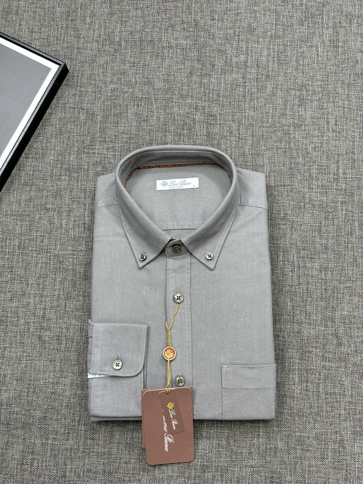 【客供定制定染加厚磨毛质感加厚冬季衬衫】Loro Piana，老钱风，秋冬推出商务系列，溢达纺织有限公司的面料，非常高级