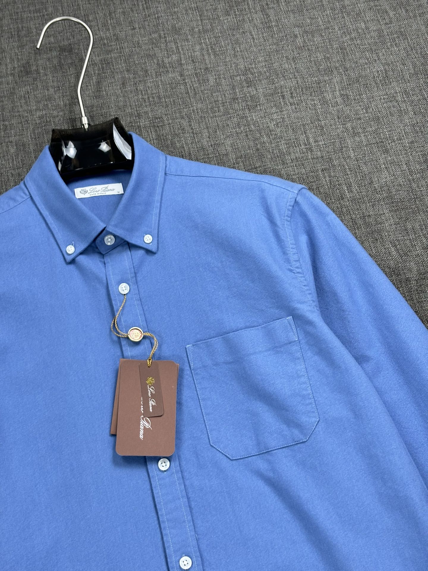 【客供定制定染加厚磨毛质感加厚冬季衬衫】Loro Piana，老钱风，秋冬推出商务系列，溢达纺织有限公司的面料，非常高级