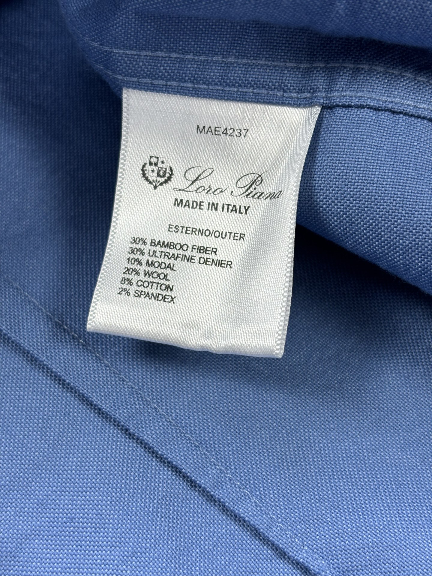 【客供定制定染加厚磨毛质感加厚冬季衬衫】Loro Piana，老钱风，秋冬推出商务系列，溢达纺织有限公司的面料，非常高级