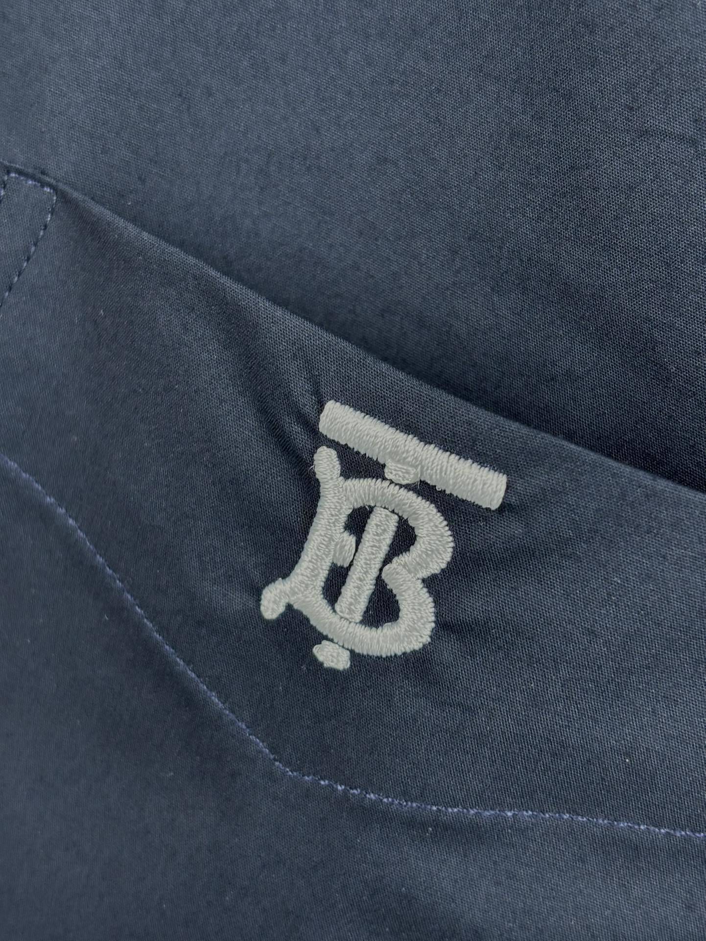 博柏利Burberry商务休闲牛津纺纯棉长袖衬衫,贸易公司渠道货,100%纯正血统,25年早春新品,高端
