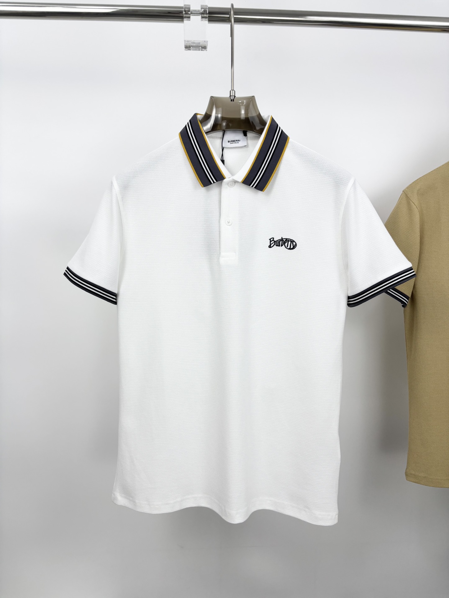Men's Short Sleeve Polo Shirt with Embroidered Logo, Premium Cotton Fabric 4 i1747066764 9872 4