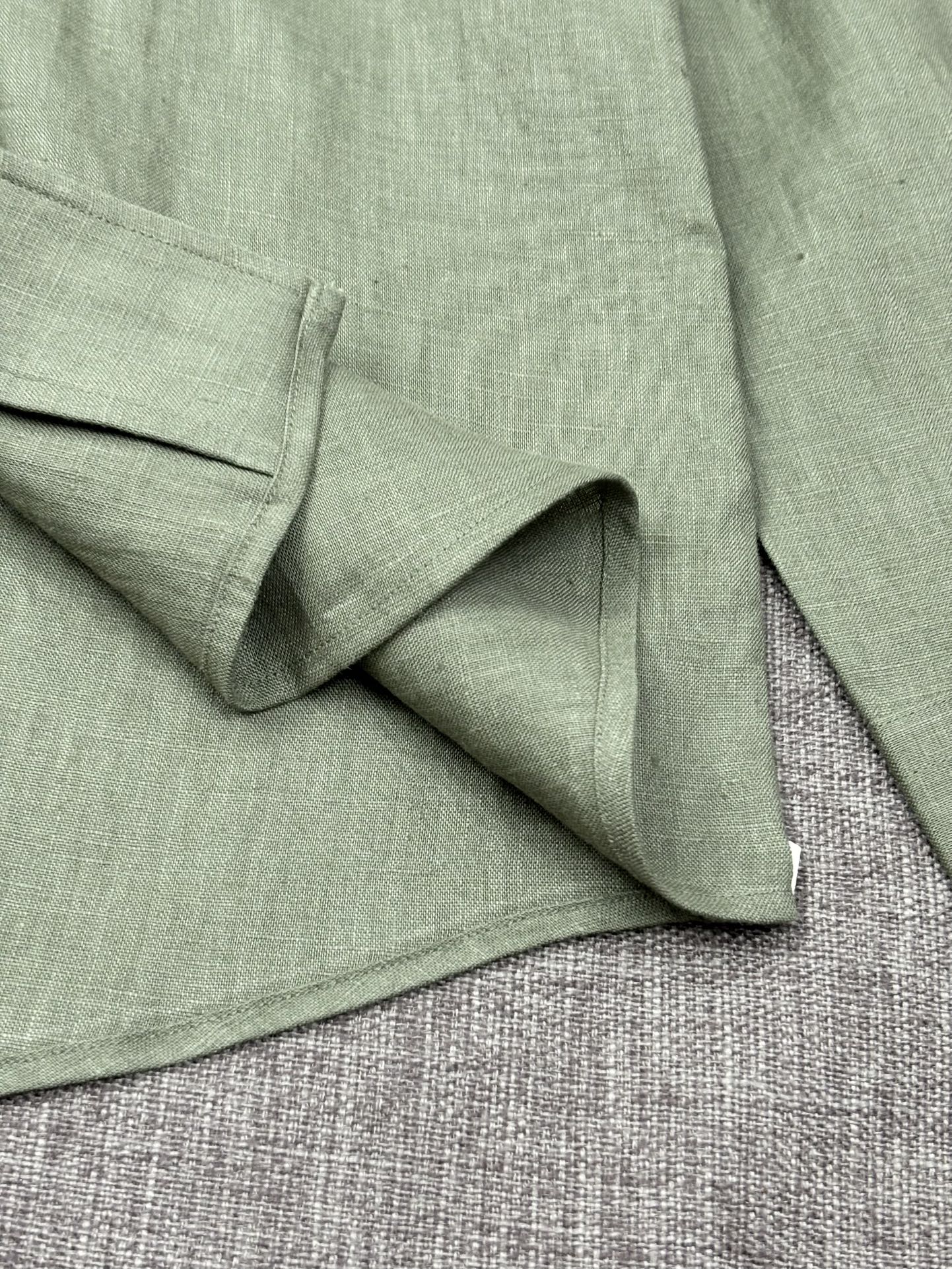 2026史诗级别的亚麻衬衫，Loro Piana独家巨献，多色入荷。原汁原味100%亚麻面料衬衫，麻料以