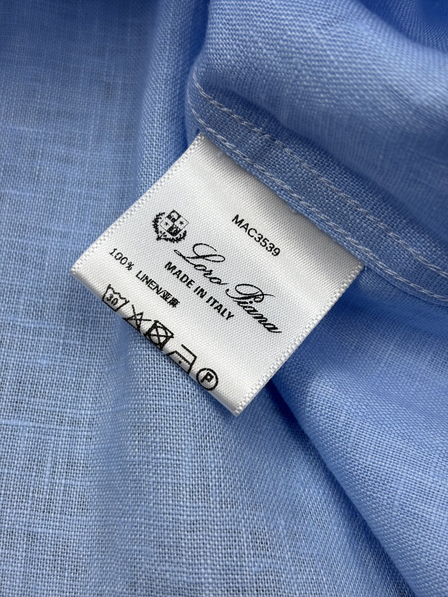 2026史诗级别的亚麻衬衫，Loro Piana独家巨献，多色入荷。原汁原味100%亚麻面料衬衫，麻料以