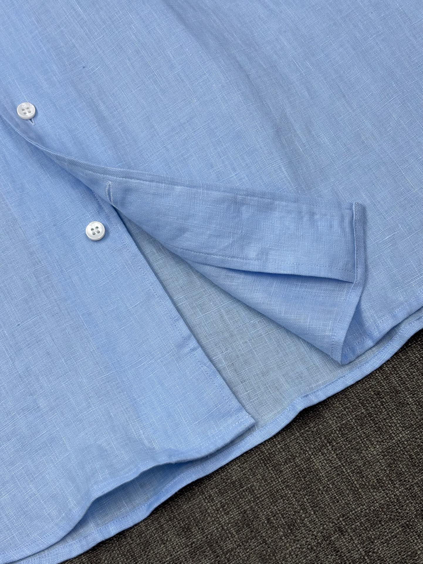 2026史诗级别的亚麻衬衫，Loro Piana独家巨献，多色入荷。原汁原味100%亚麻面料衬衫，麻料以