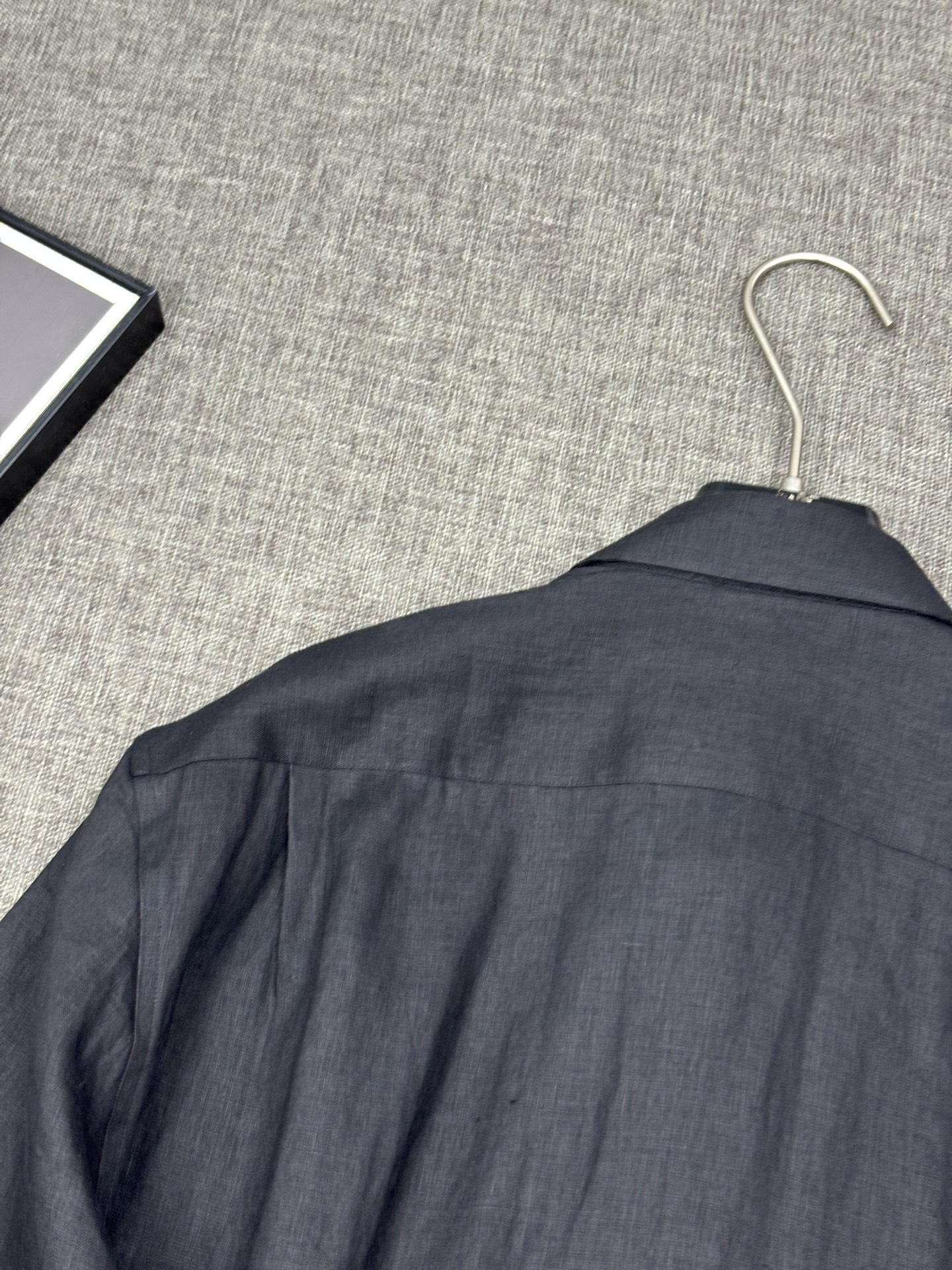 2026六个色齐色齐码，翻单，出货！！！史诗级别的亚麻衬衫，Loro Piana独家巨献，胸前刺绣log