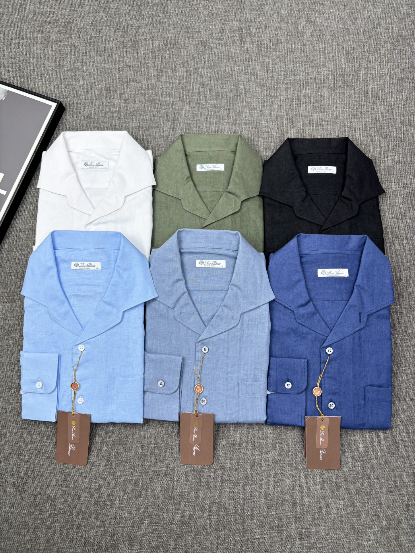 2026全新出炉。一直补单款！！！最美丽的六个色古巴领衬衫，顶🔝，一直补单！！！齐色齐码出货，Loro 