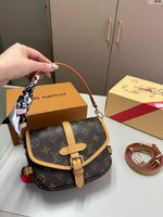 Louis Vuitton LV Saumur Crossbody & Shoulder Bags Saddle Bags Mini