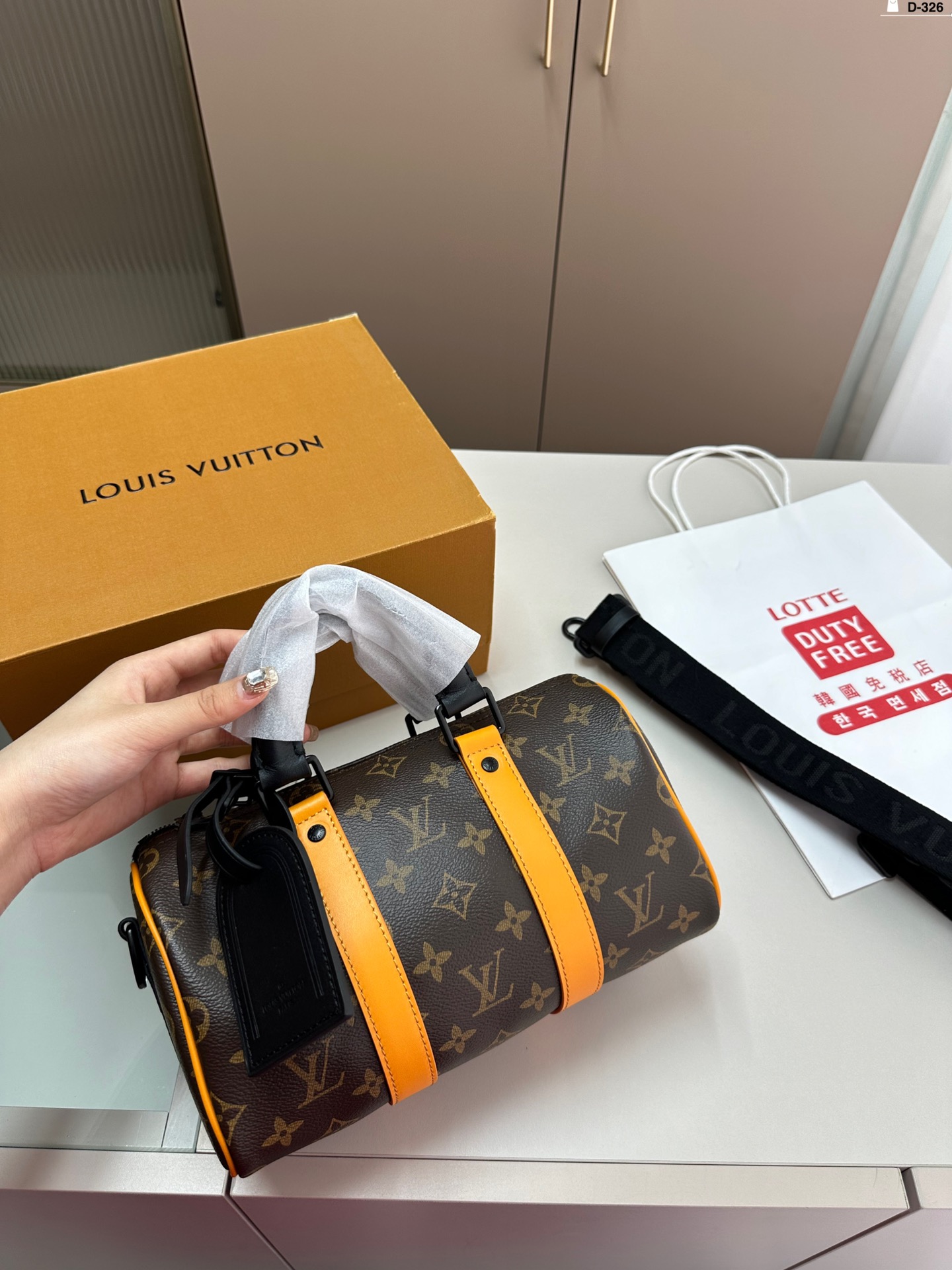 Louis Vuitton LV Keepall Tassen handtassen Unisex