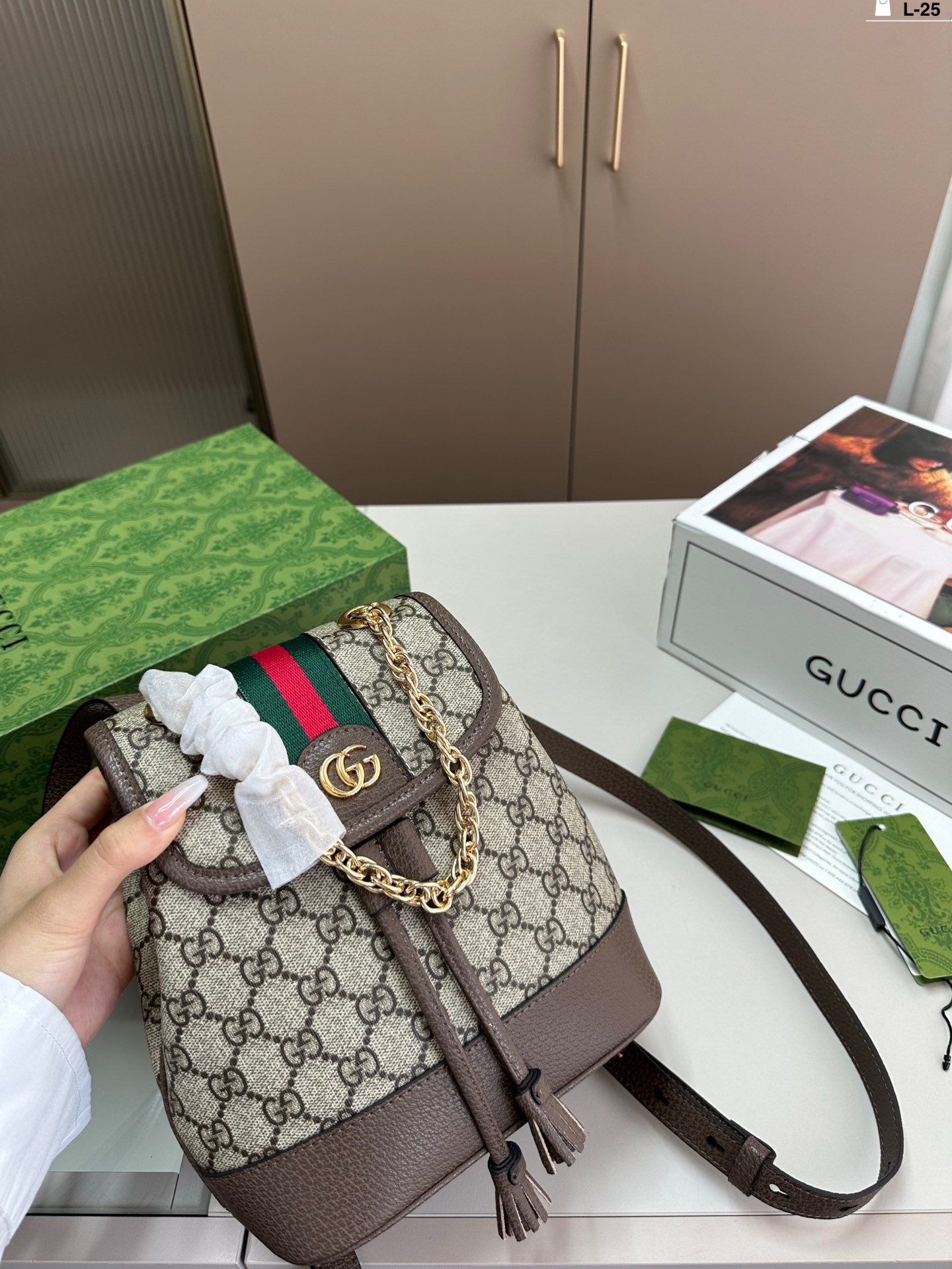 Gucci Taschen Rucksack Frühlingskollektion Mini