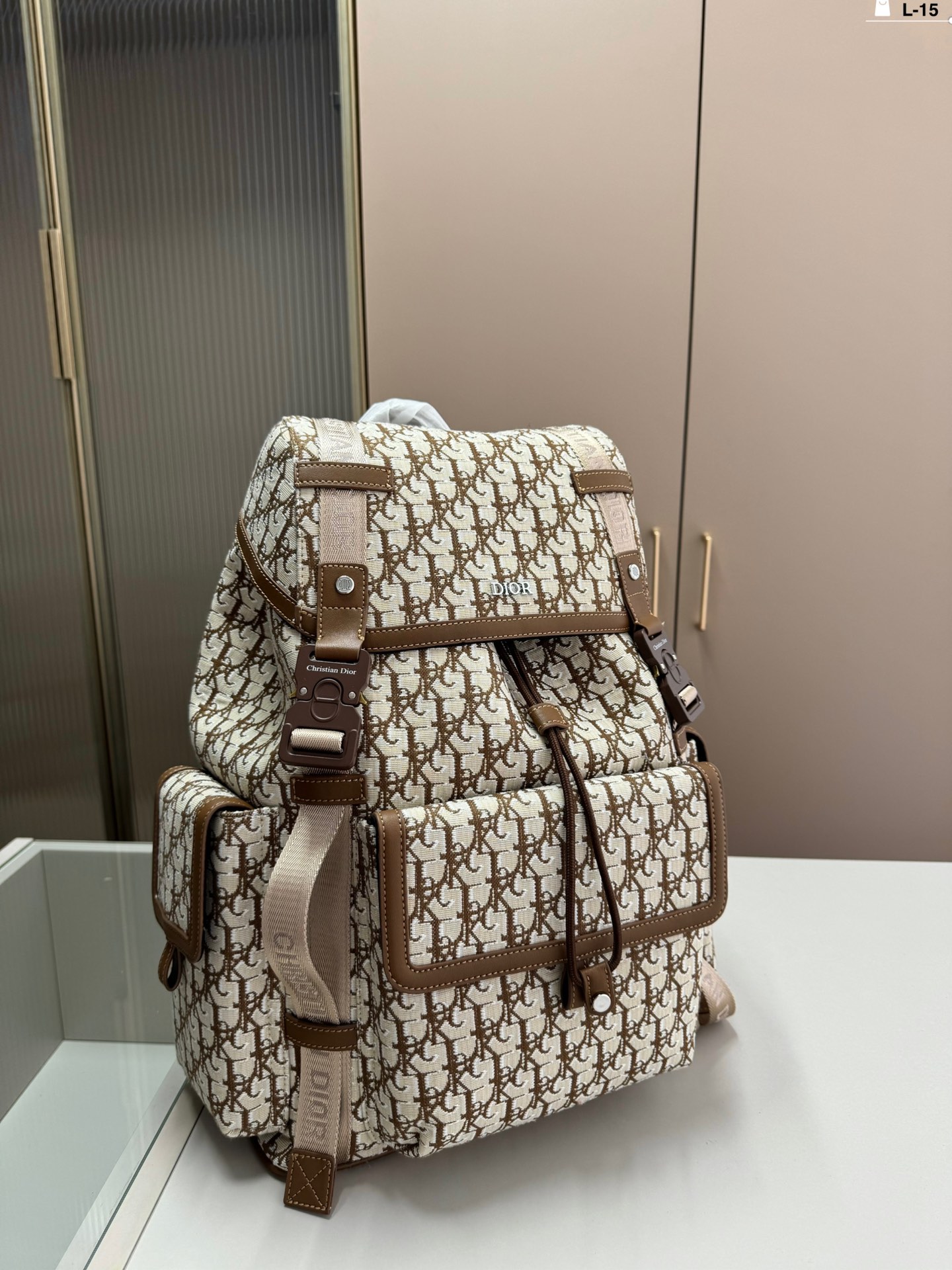 Dior Kopieren
 Taschen Rucksack Leinwand Oblique