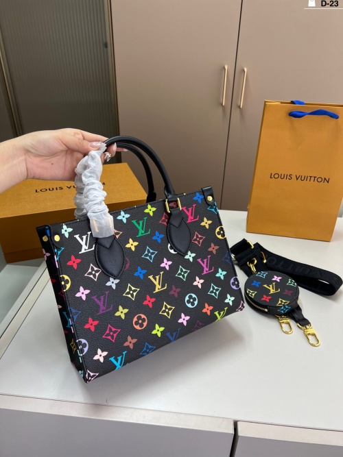 Louis Vuitton Onthego BB Tote Bag Monogram Empreinte Leather Black 1 Louis Vuitton Onthego BB Tote Bag Monogram Empreinte Leather Black