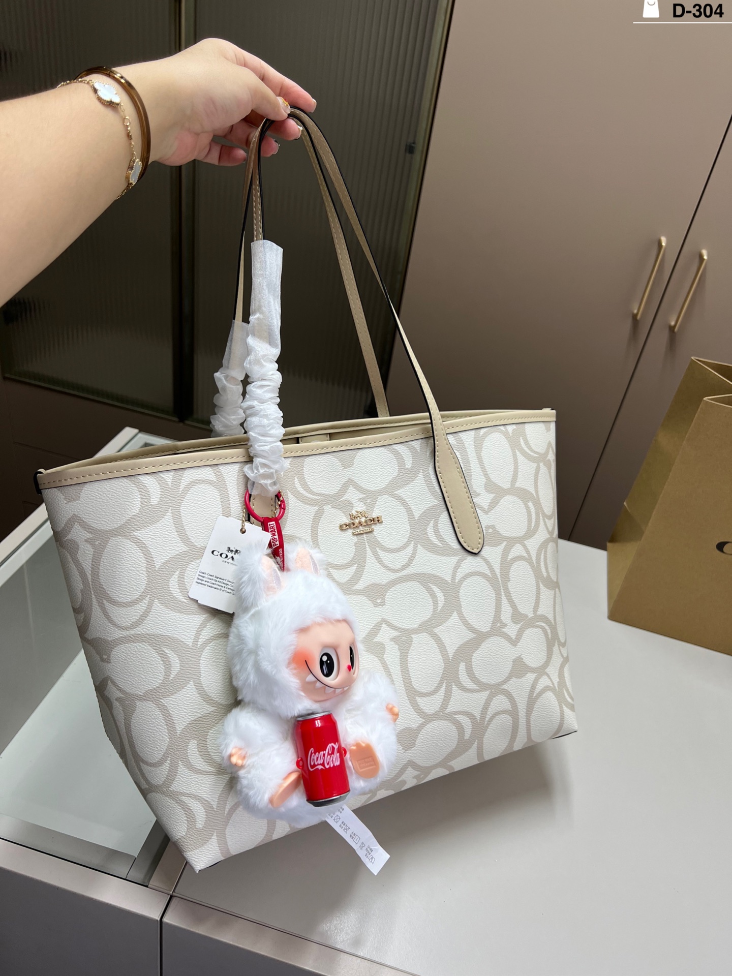 coach蔻驰购物袋P