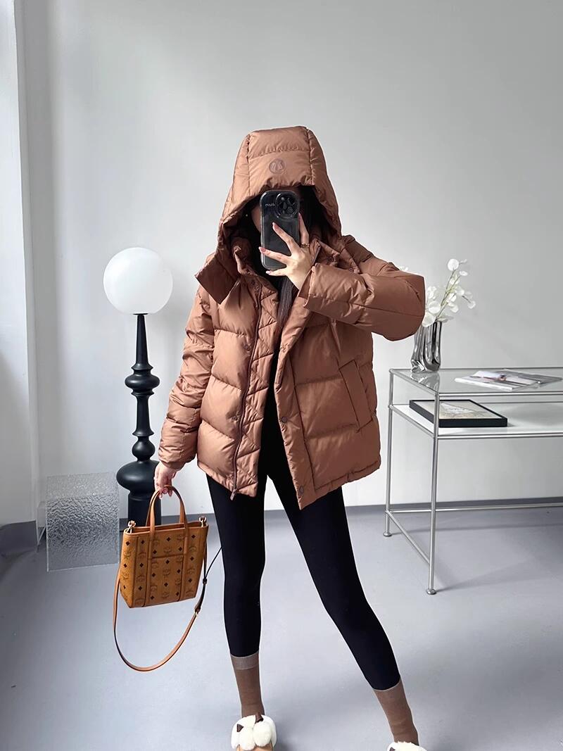 מעילת פוך מופים במרחבים Lululemon Wunder Puff – חום ומוסני