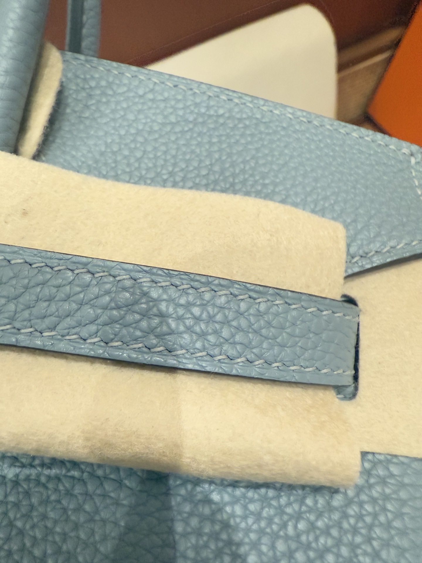 Hermes Birkin 25 Light Blue Togo 25cm everyday