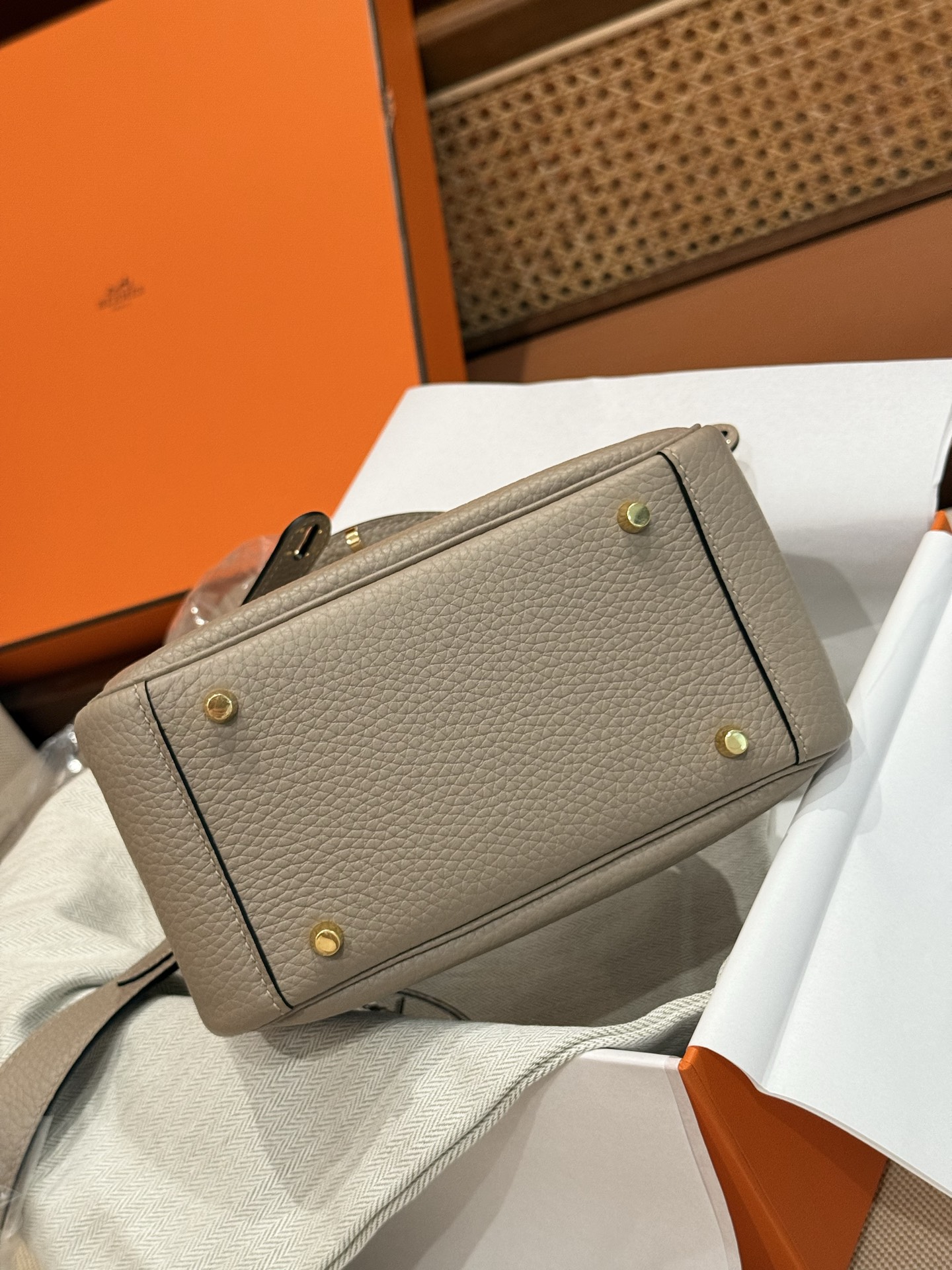 Bolsa Hermes Lindy mini TC — photo 8