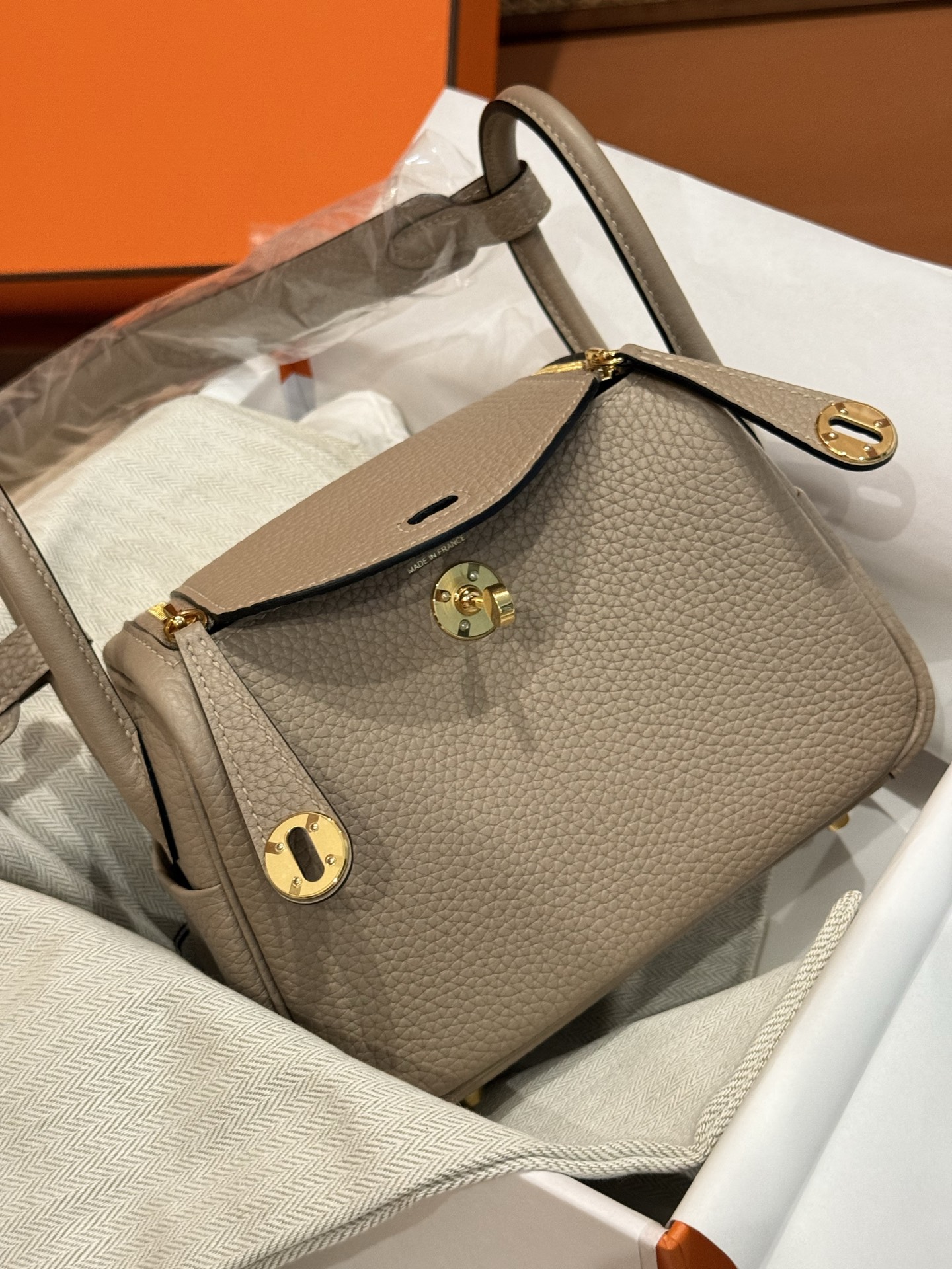 Bolsa Hermes Lindy mini TC — photo 6