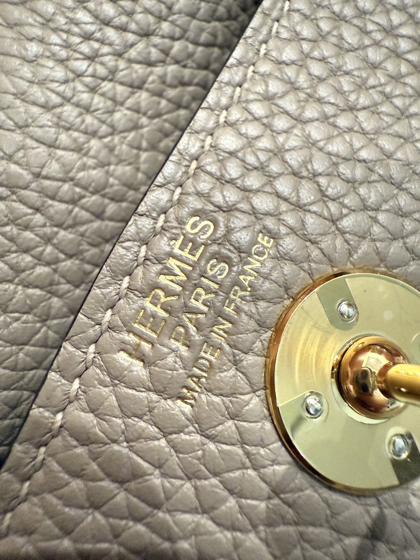 Hermes Lindy Etoupe mini crossbody everyday