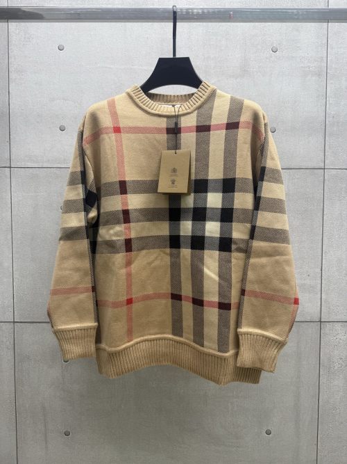 Burberry Classic Check Wool-Blend Crewneck Sweater | Soft, Warm, and Stylish 1 Burberry Classic Check Wool-Blend Crewneck Sweater | Soft, Warm, and Stylish