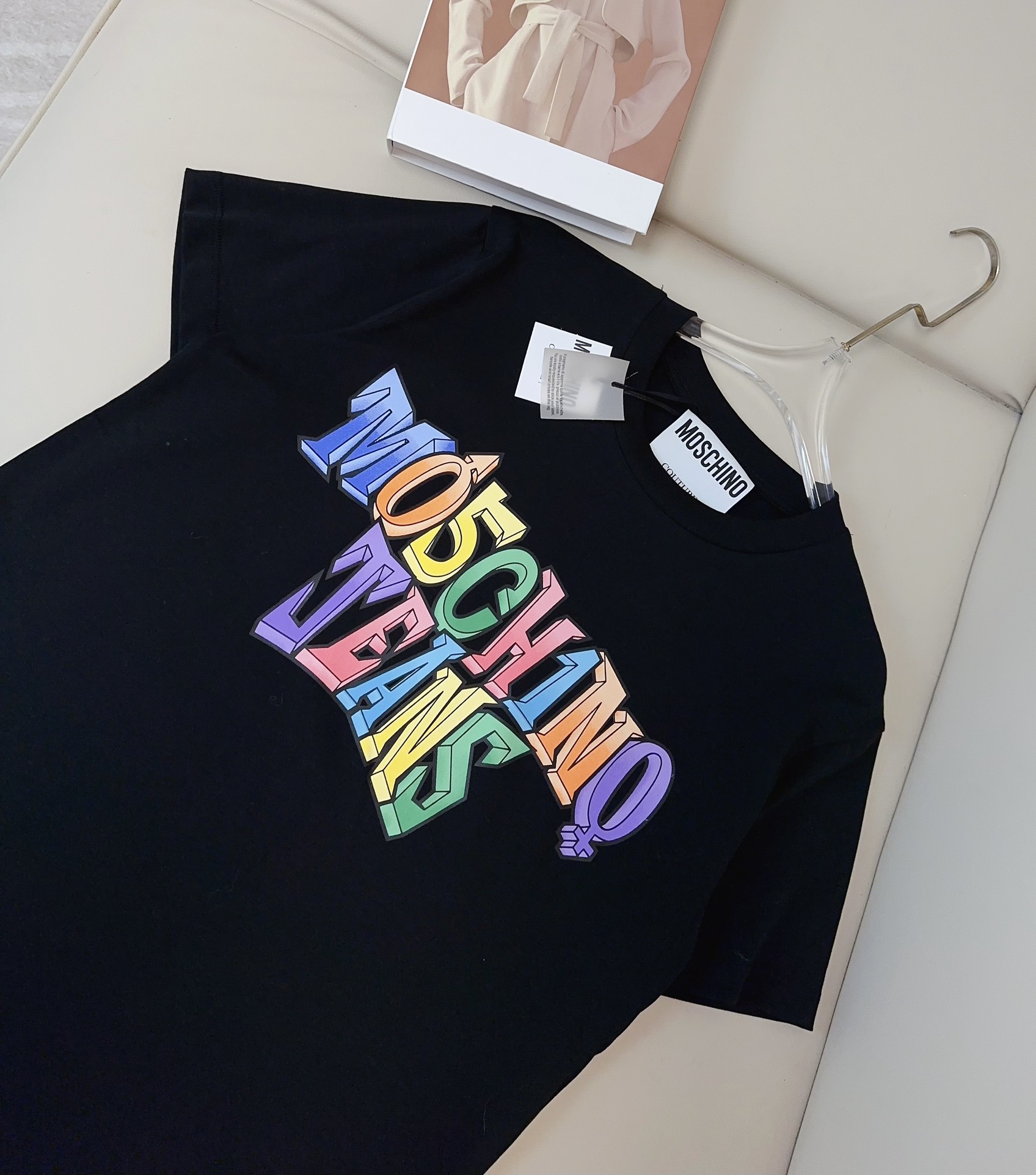 High-End Women’s Clothing with Custom Logo T-Shirt in Pure Cotton Fabric - 图片 4