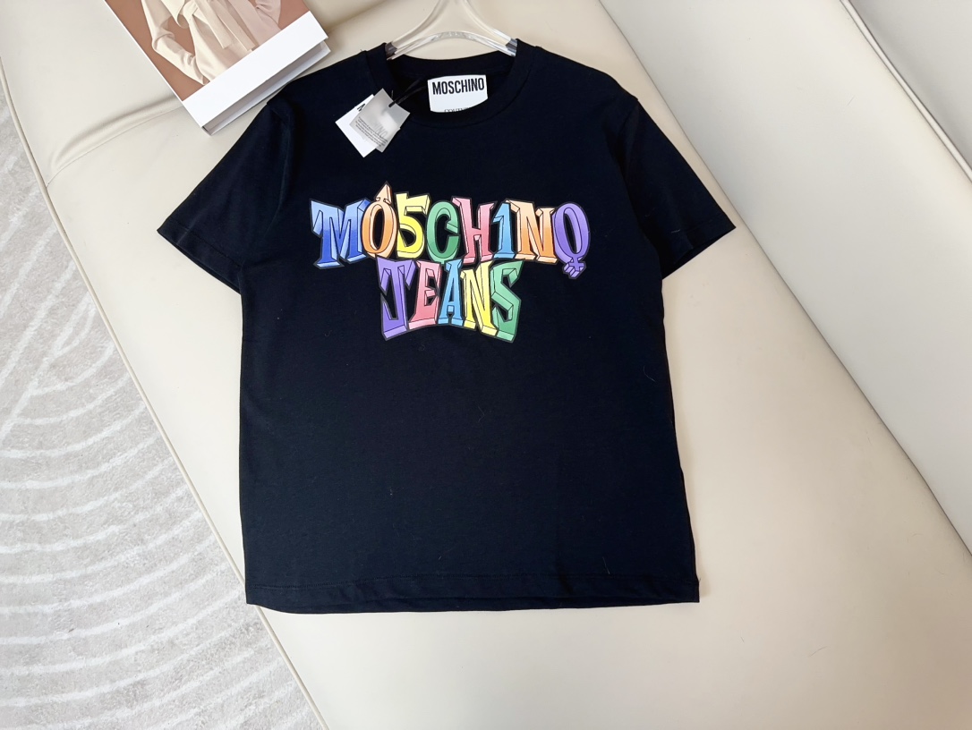 High-End Women’s Clothing with Custom Logo T-Shirt in Pure Cotton Fabric - 图片 1
