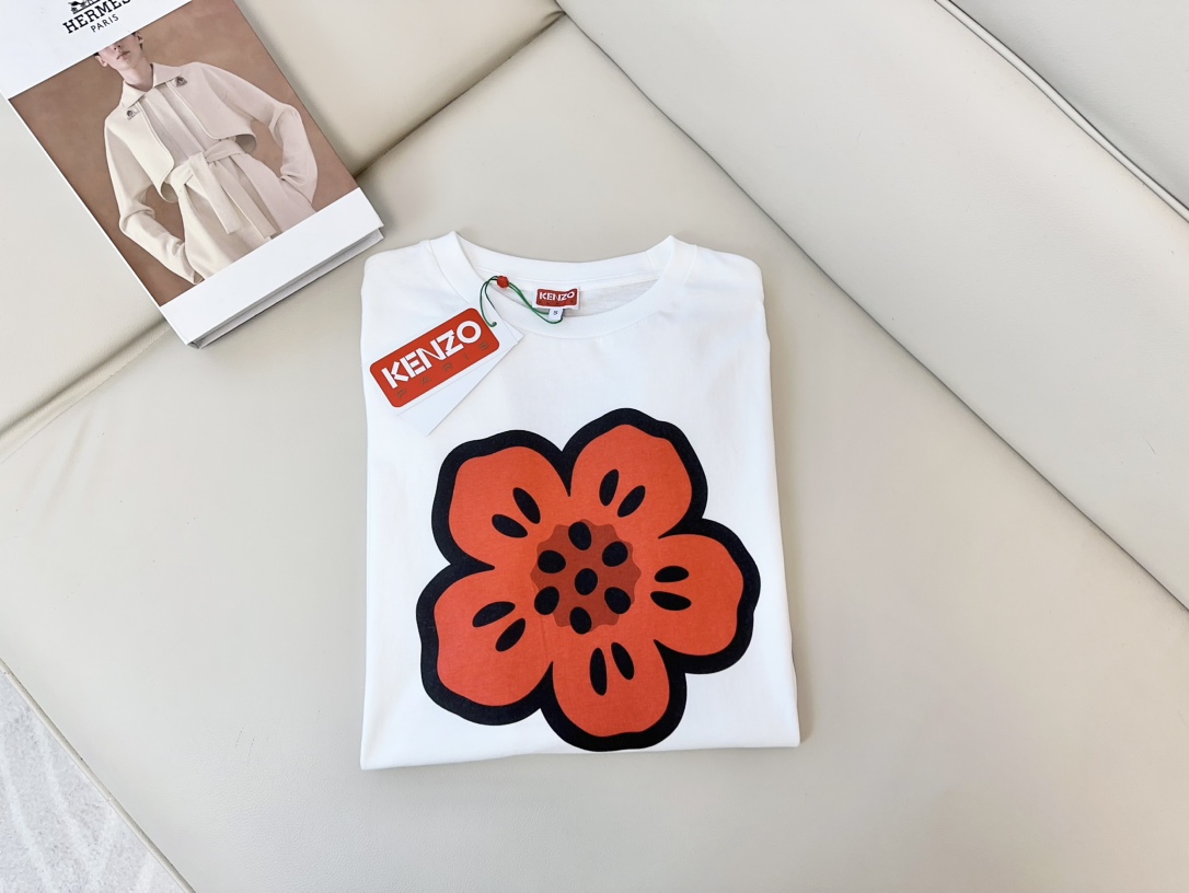 “High-End Women’s Clothes with Ken** Seashells Packaging and Custom Logo T-Shirt in Pure Cotton” - 图片 5